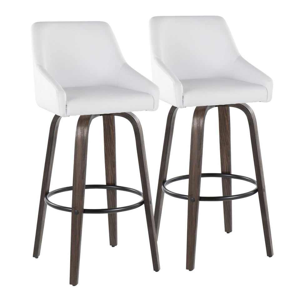 Hannah 30" Fixed-Height Barstool - Set of 2