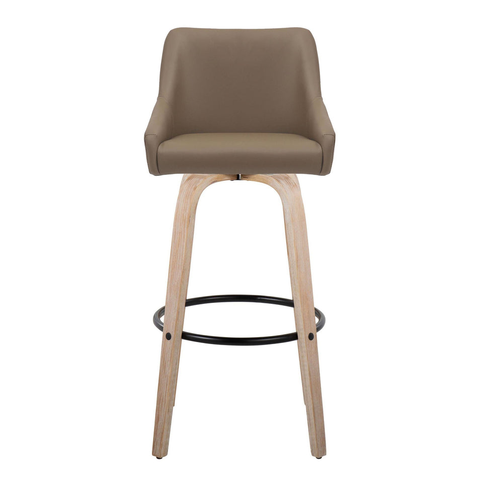 Hannah 30" Fixed-Height Barstool - Set of 2