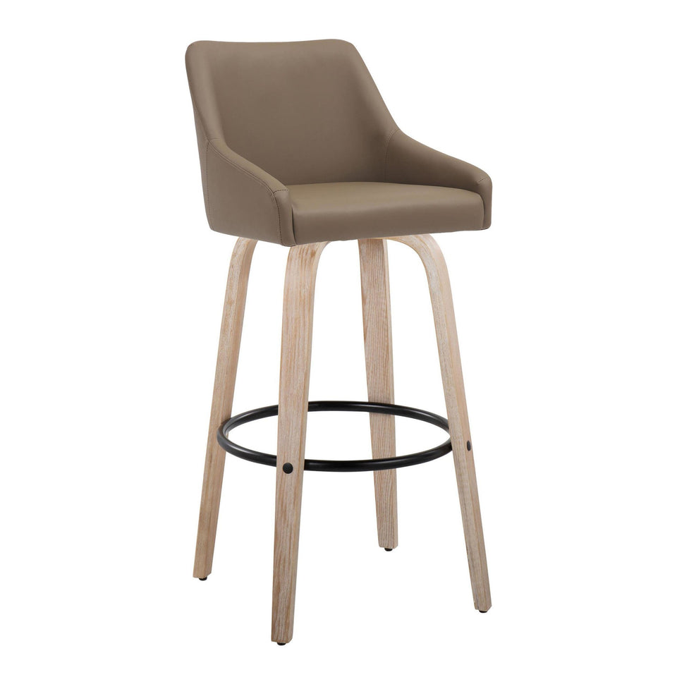 Hannah 30" Fixed-Height Barstool - Set of 2
