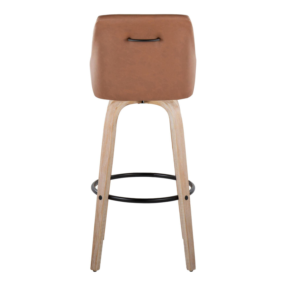 Hannah 30" Fixed-Height Barstool - Set of 2