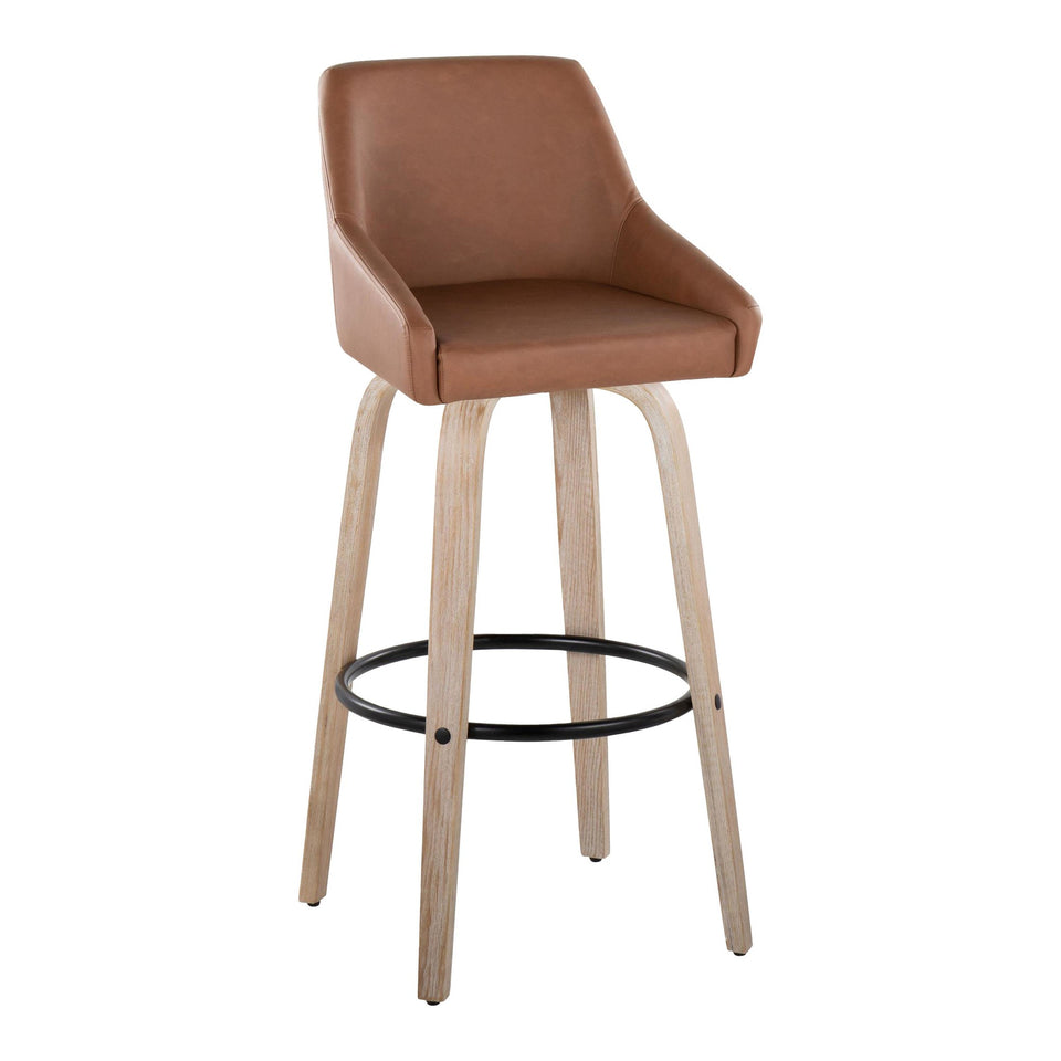 Hannah 30" Fixed-Height Barstool - Set of 2