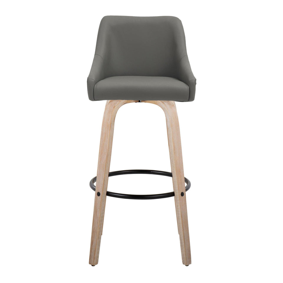 Hannah 30" Fixed-Height Barstool - Set of 2