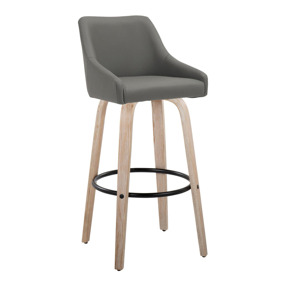 Hannah 30" Fixed-Height Barstool - Set of 2