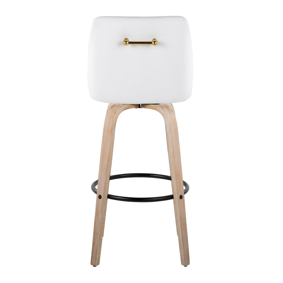 Hannah 30" Fixed-Height Barstool - Set of 2