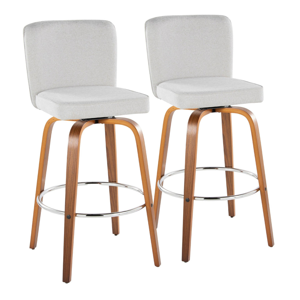Henry 30" Fixed-Height Xl Barstool - Set of 2