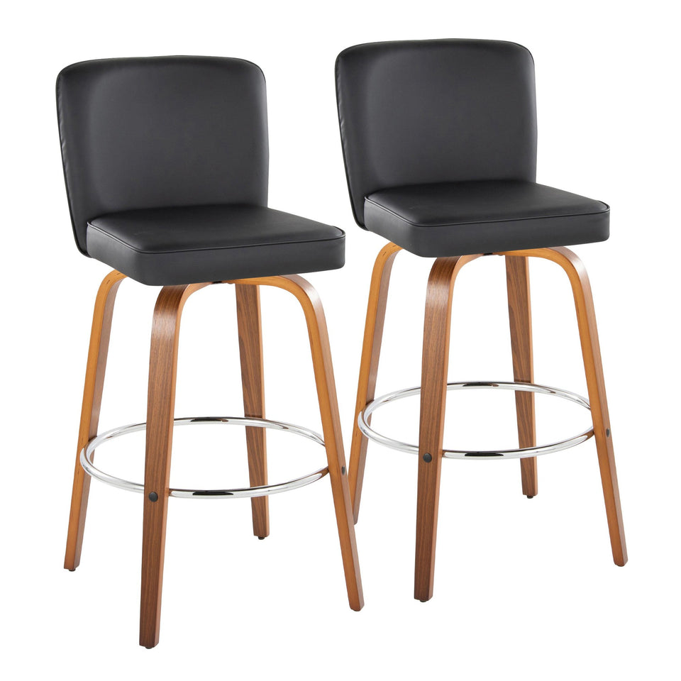 Henry 30" Fixed-Height Xl Barstool - Set of 2