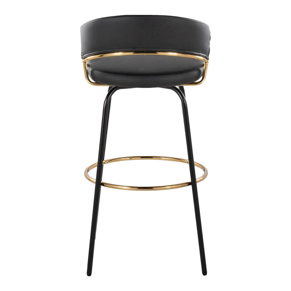 Jie 30" Fixed-Height Barstool - Set of 2
