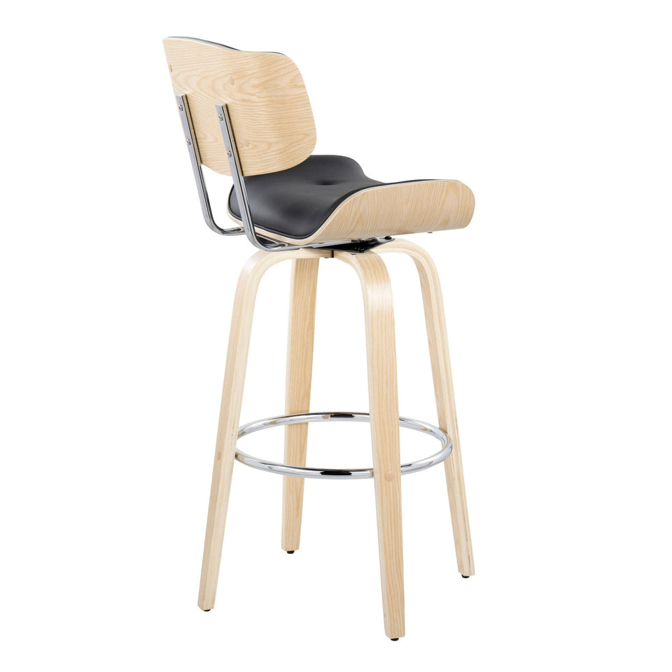 Lombardi 30" Fixed-Height Barstool - Set of 2