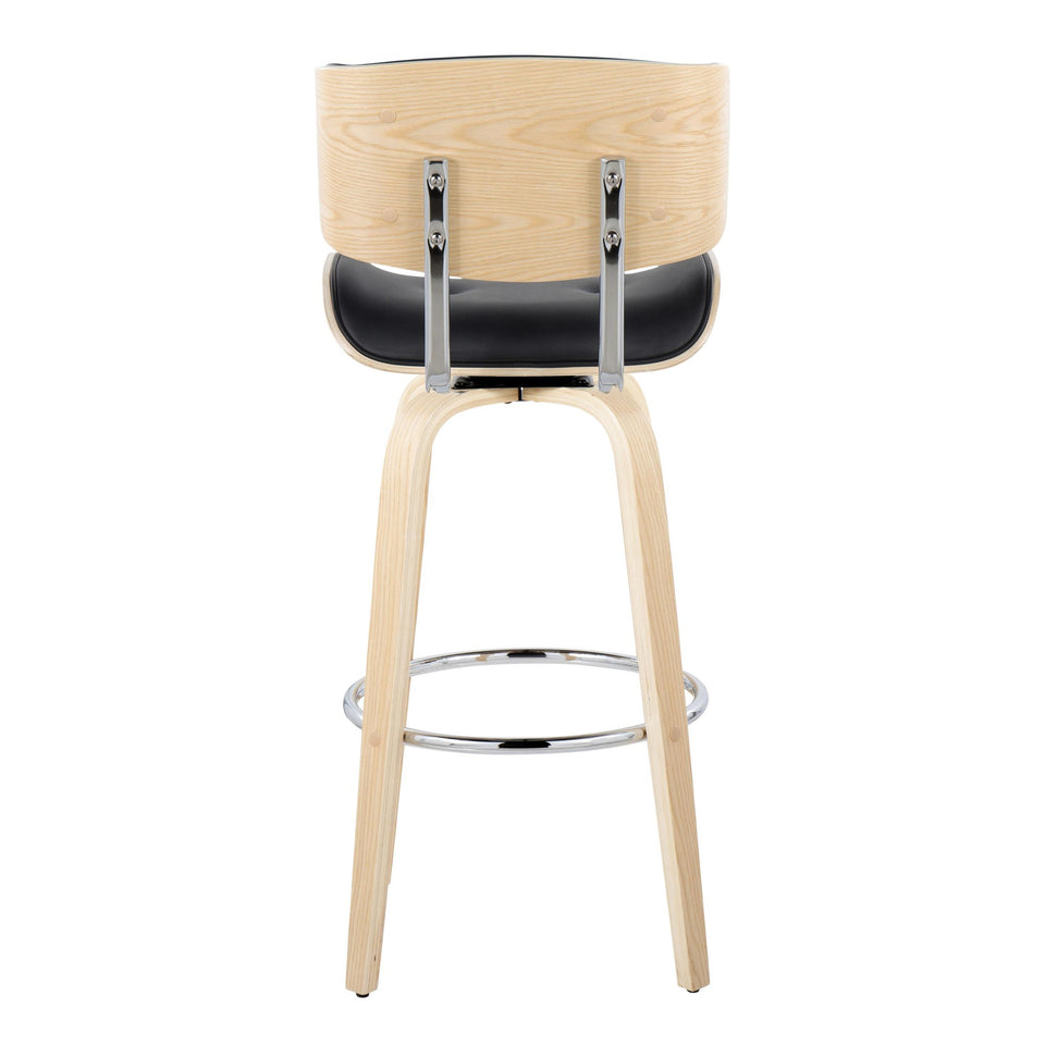 Lombardi 30" Fixed-Height Barstool - Set of 2