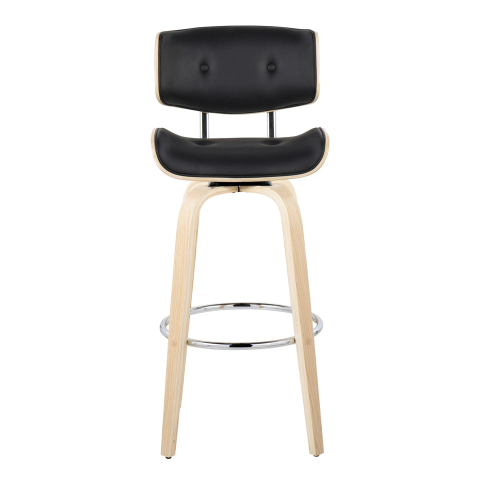 Lombardi 30" Fixed-Height Barstool - Set of 2