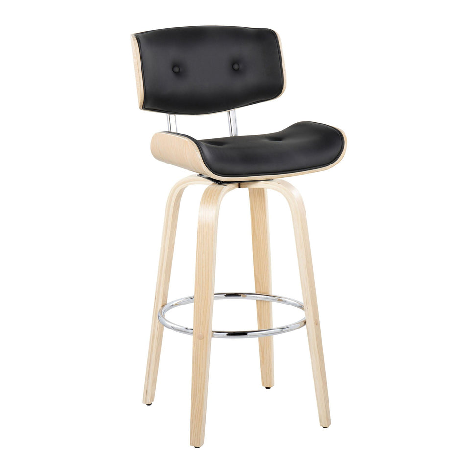 Lombardi 30" Fixed-Height Barstool - Set of 2