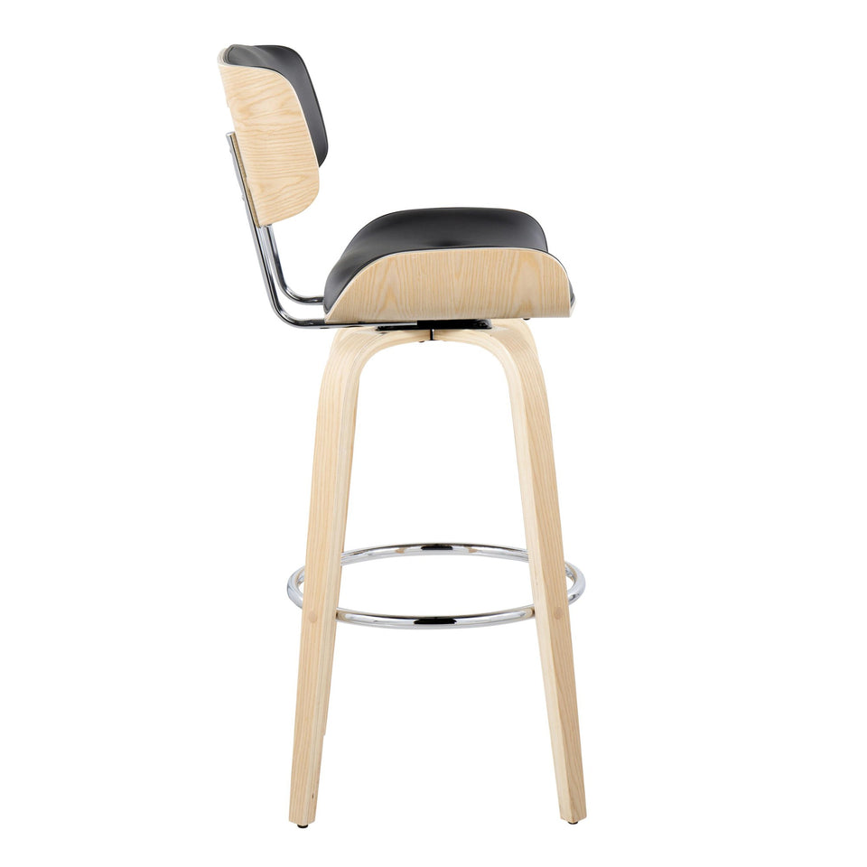 Lombardi 30" Fixed-Height Barstool - Set of 2