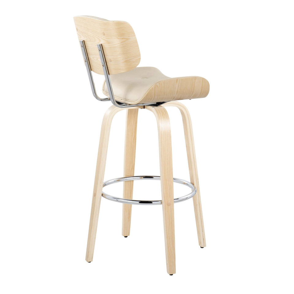 Lombardi 30" Fixed-Height Barstool - Set of 2
