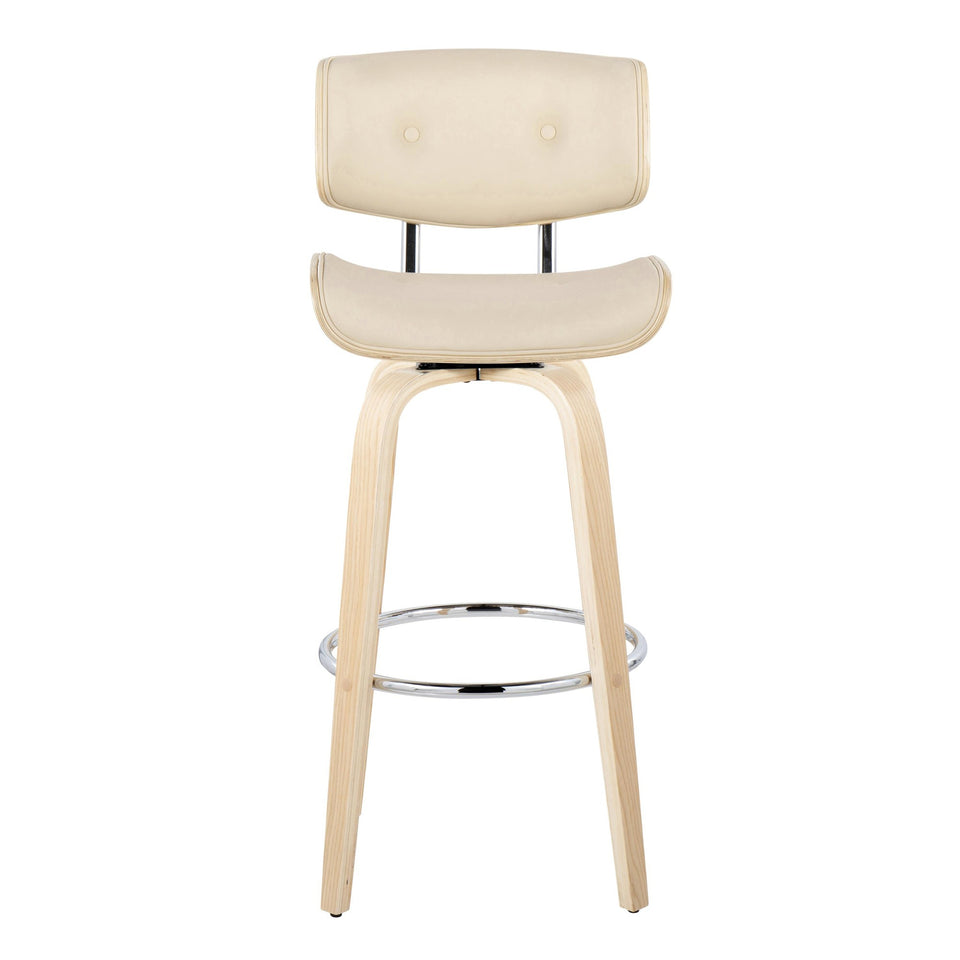 Lombardi 30" Fixed-Height Barstool - Set of 2