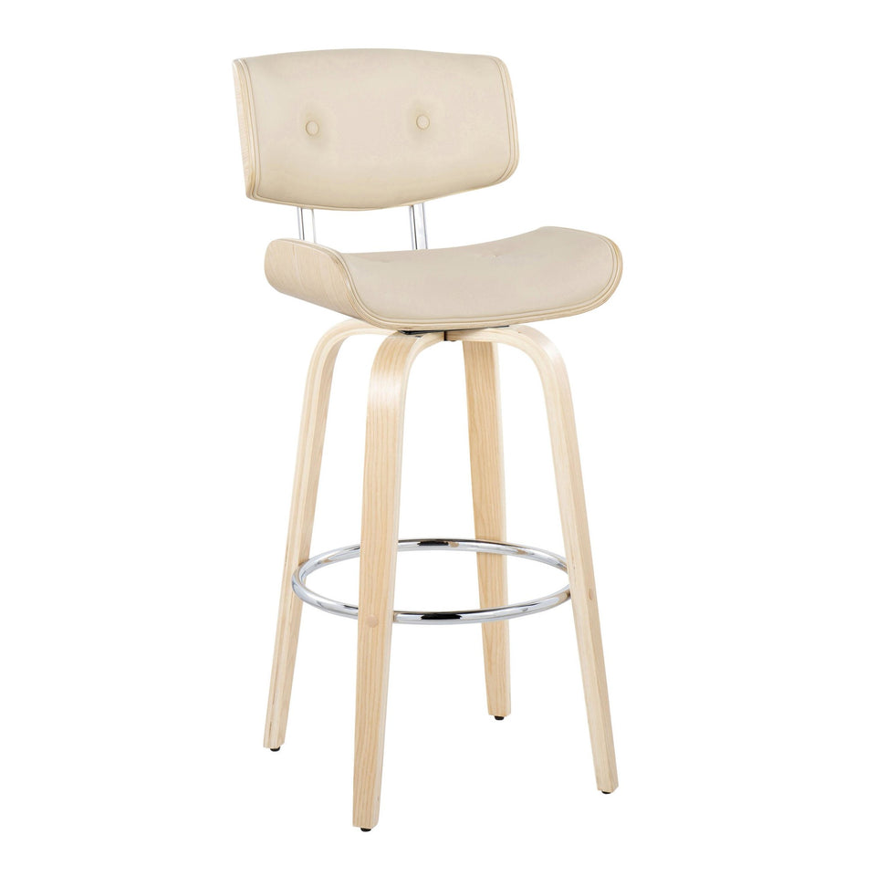 Lombardi 30" Fixed-Height Barstool - Set of 2