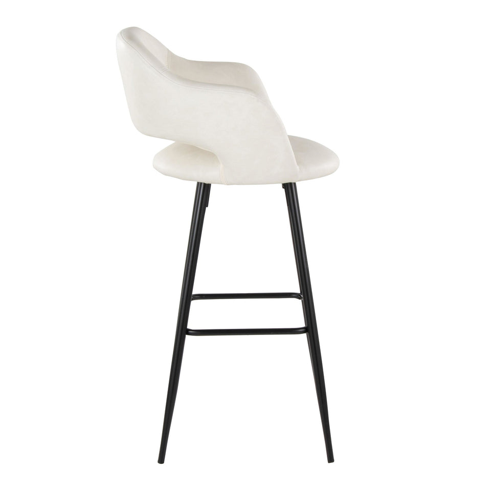 Margarite 30" Fixed-Height Barstool - Set of 2
