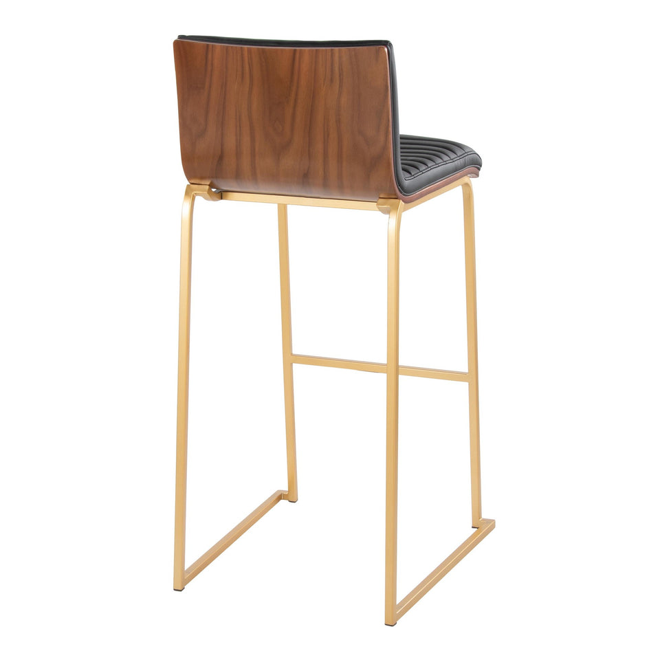 Mason Mara 30" Fixed-Height Barstool - Set of 2