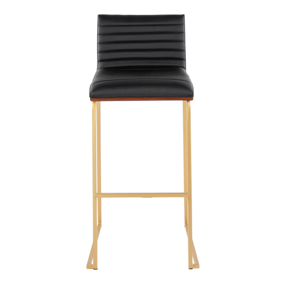 Mason Mara 30" Fixed-Height Barstool - Set of 2