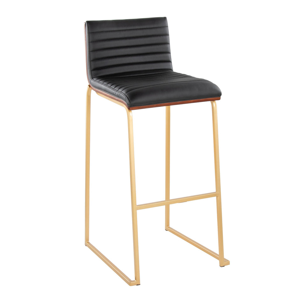Mason Mara 30" Fixed-Height Barstool - Set of 2