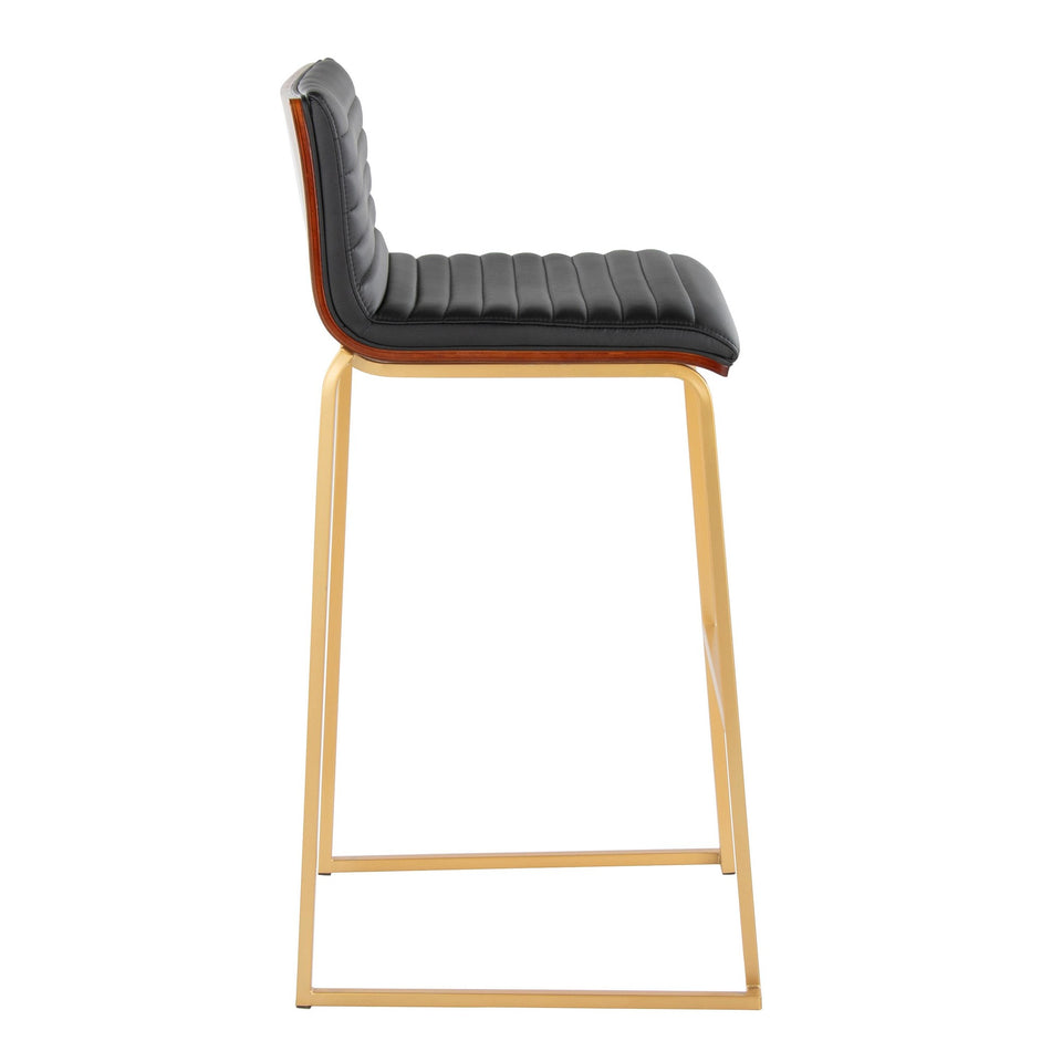 Mason Mara 30" Fixed-Height Barstool - Set of 2