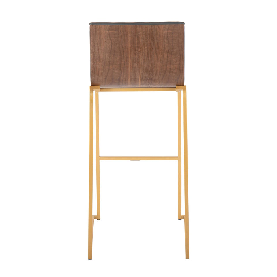 Mason Mara 30" Fixed-Height Barstool - Set of 2