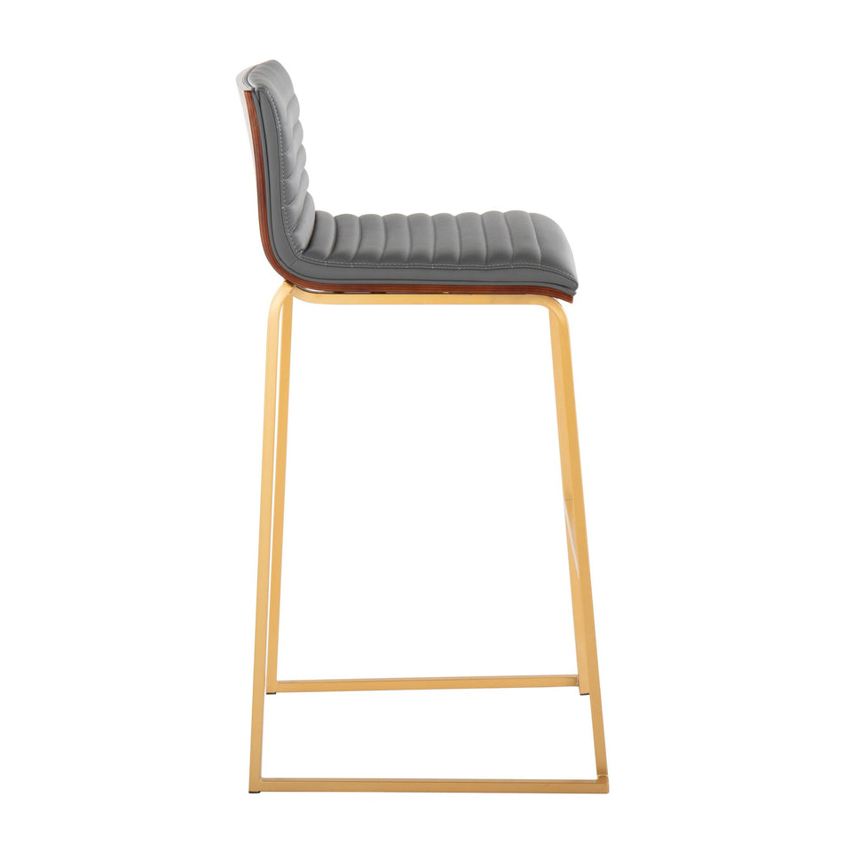Mason Mara 30" Fixed-Height Barstool - Set of 2