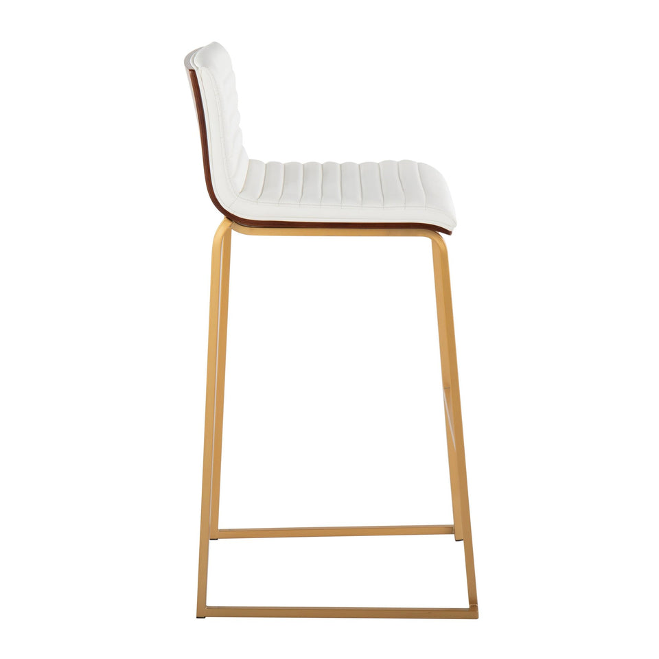 Mason Mara 30" Fixed-Height Barstool - Set of 2