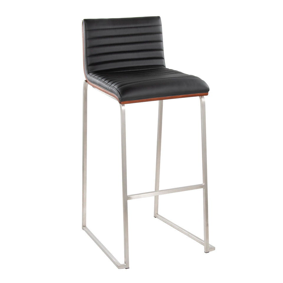 Mason Mara 30" Fixed-Height Barstool - Set of 2