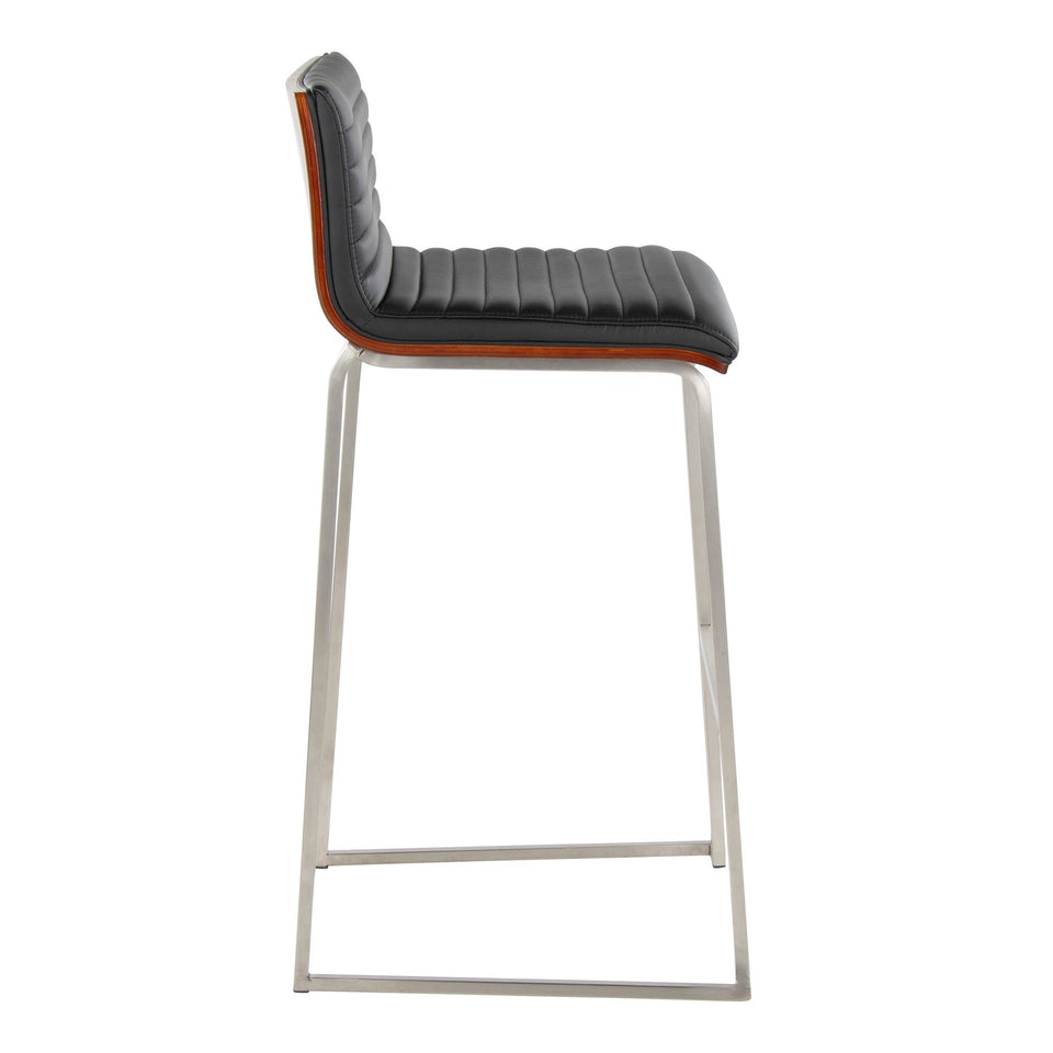 Mason Mara 30" Fixed-Height Barstool - Set of 2