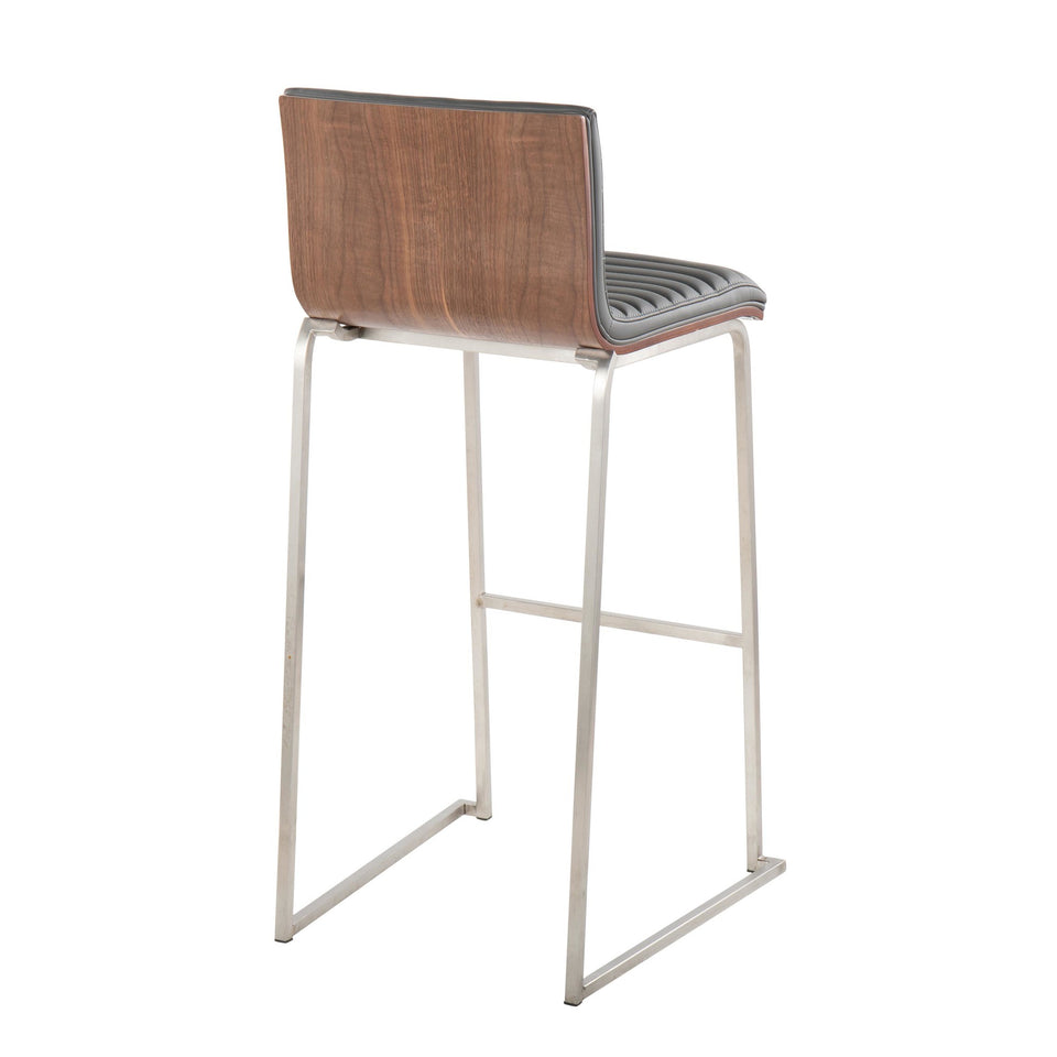 Mason Mara 30" Fixed-Height Barstool - Set of 2