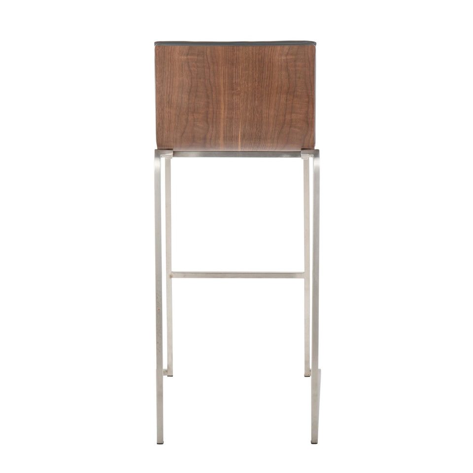 Mason Mara 30" Fixed-Height Barstool - Set of 2