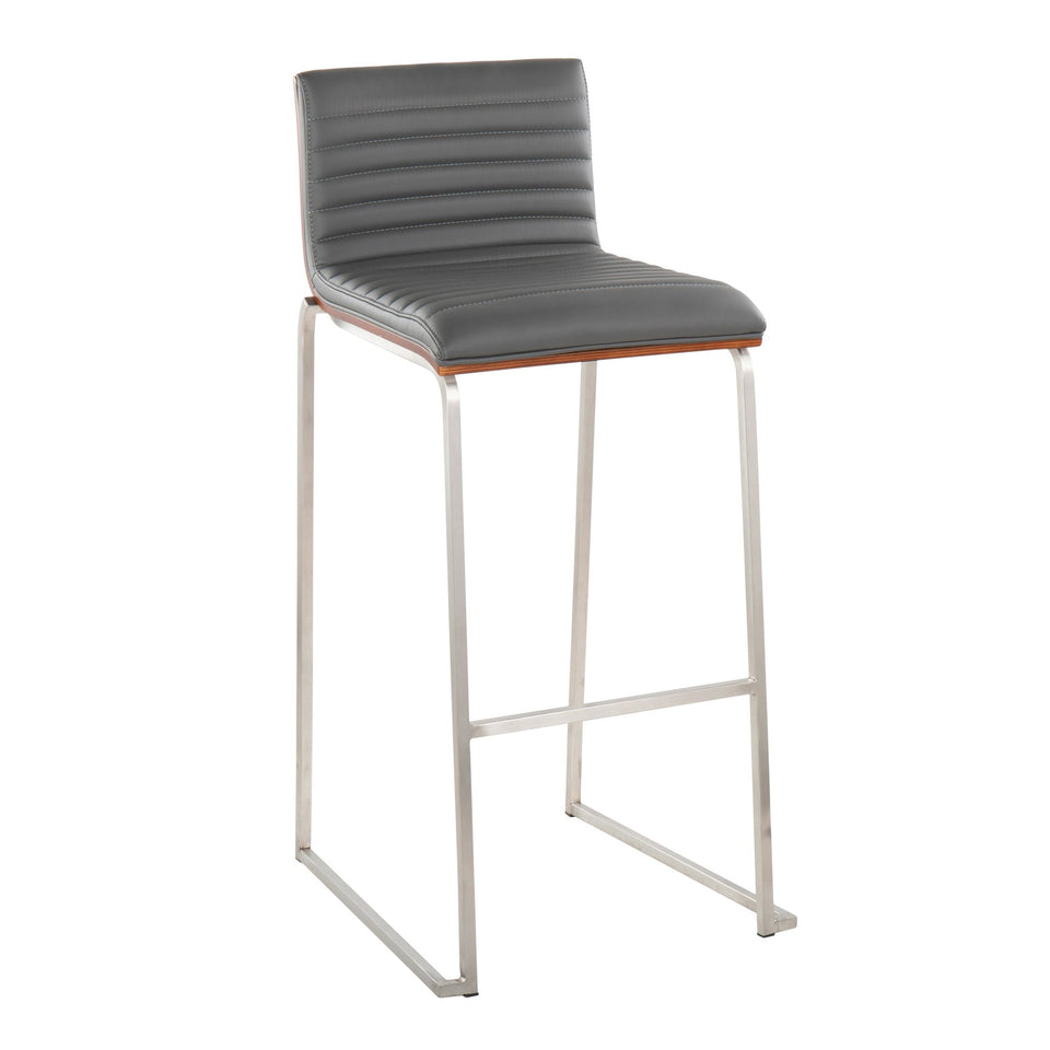 Mason Mara 30" Fixed-Height Barstool - Set of 2