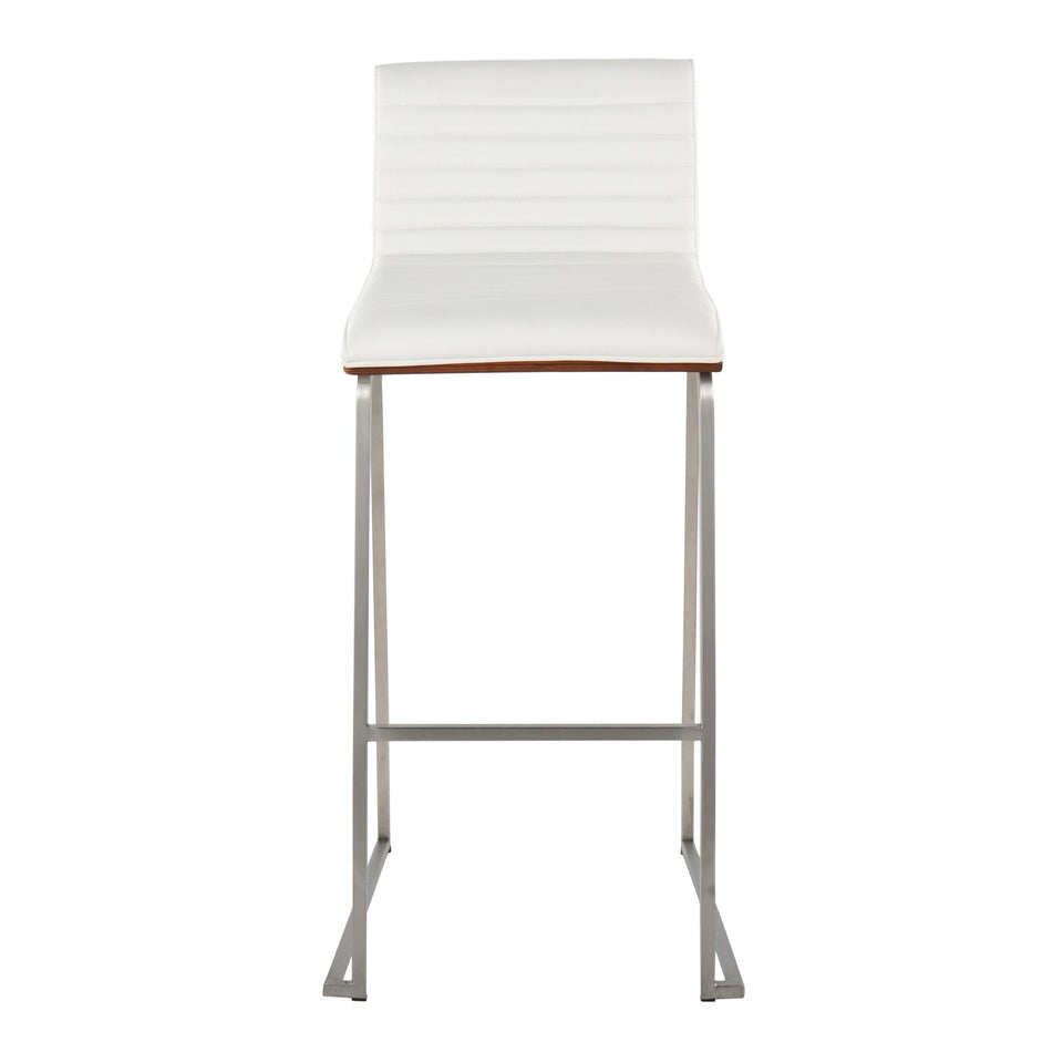 Mason Mara 30" Fixed-Height Barstool - Set of 2