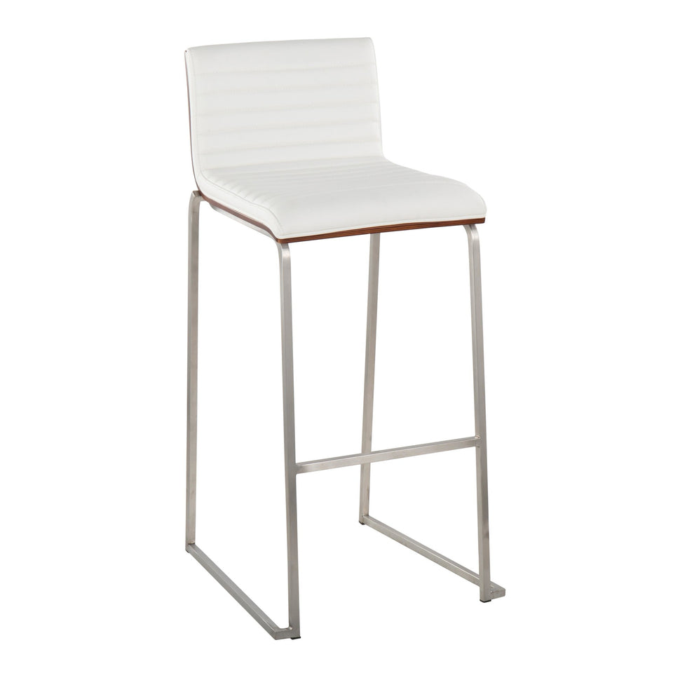 Mason Mara 30" Fixed-Height Barstool - Set of 2