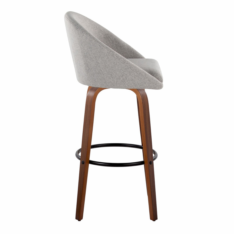 Matisse High Back 30" Fixed-Height Barstool - Set of 2
