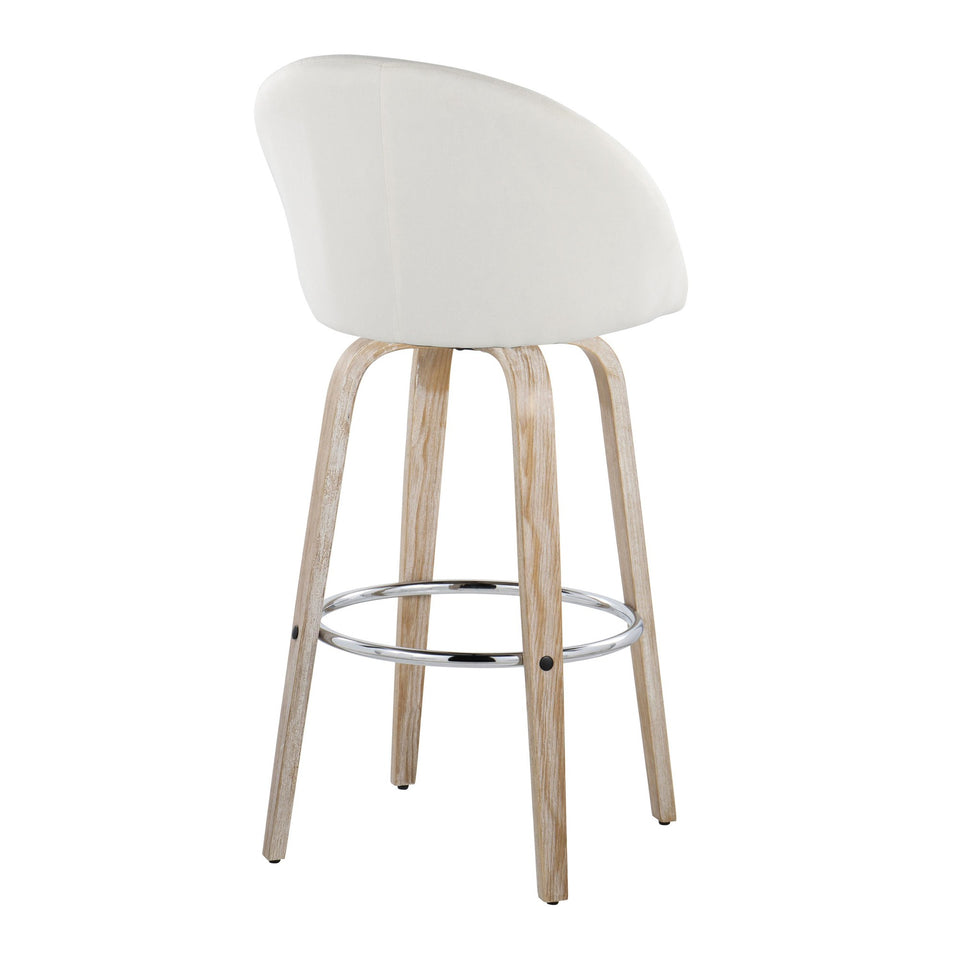 Matisse High Back 30" Fixed-Height Barstool - Set of 2