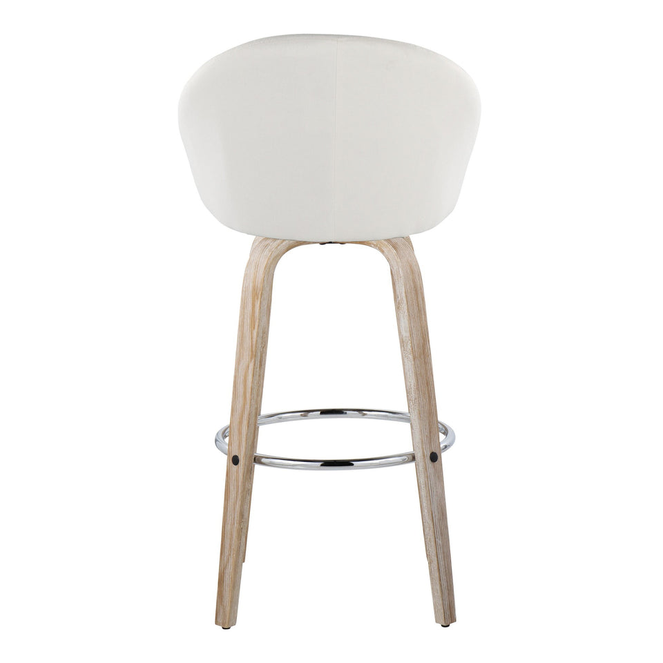 Matisse High Back 30" Fixed-Height Barstool - Set of 2