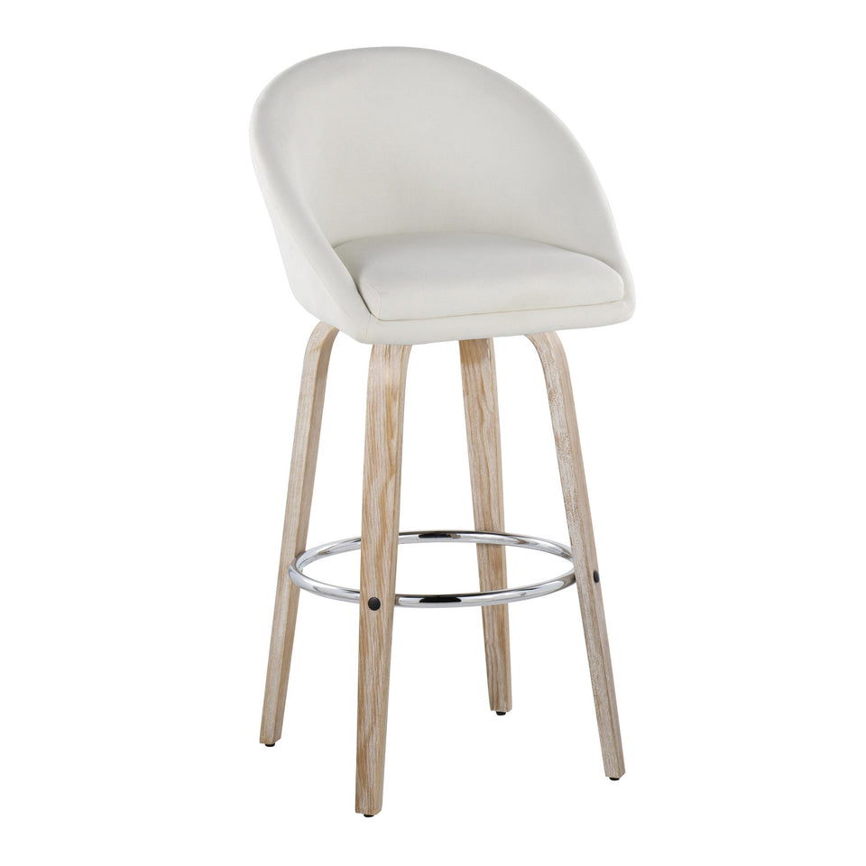 Matisse High Back 30" Fixed-Height Barstool - Set of 2