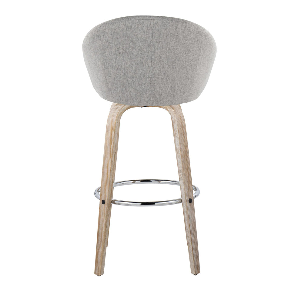 Matisse High Back 30" Fixed-Height Barstool - Set of 2