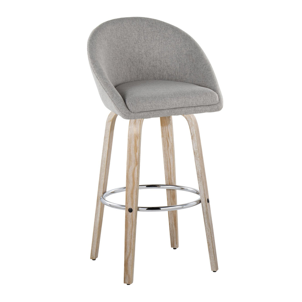 Matisse High Back 30" Fixed-Height Barstool - Set of 2