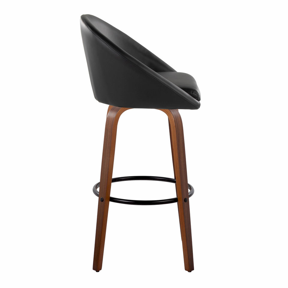 Matisse High Back 30" Fixed-Height Barstool - Set of 2