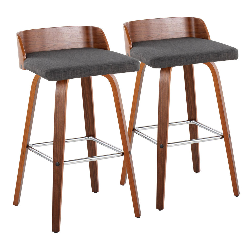 Maya 30" Fixed-Height Barstool - Set of 2