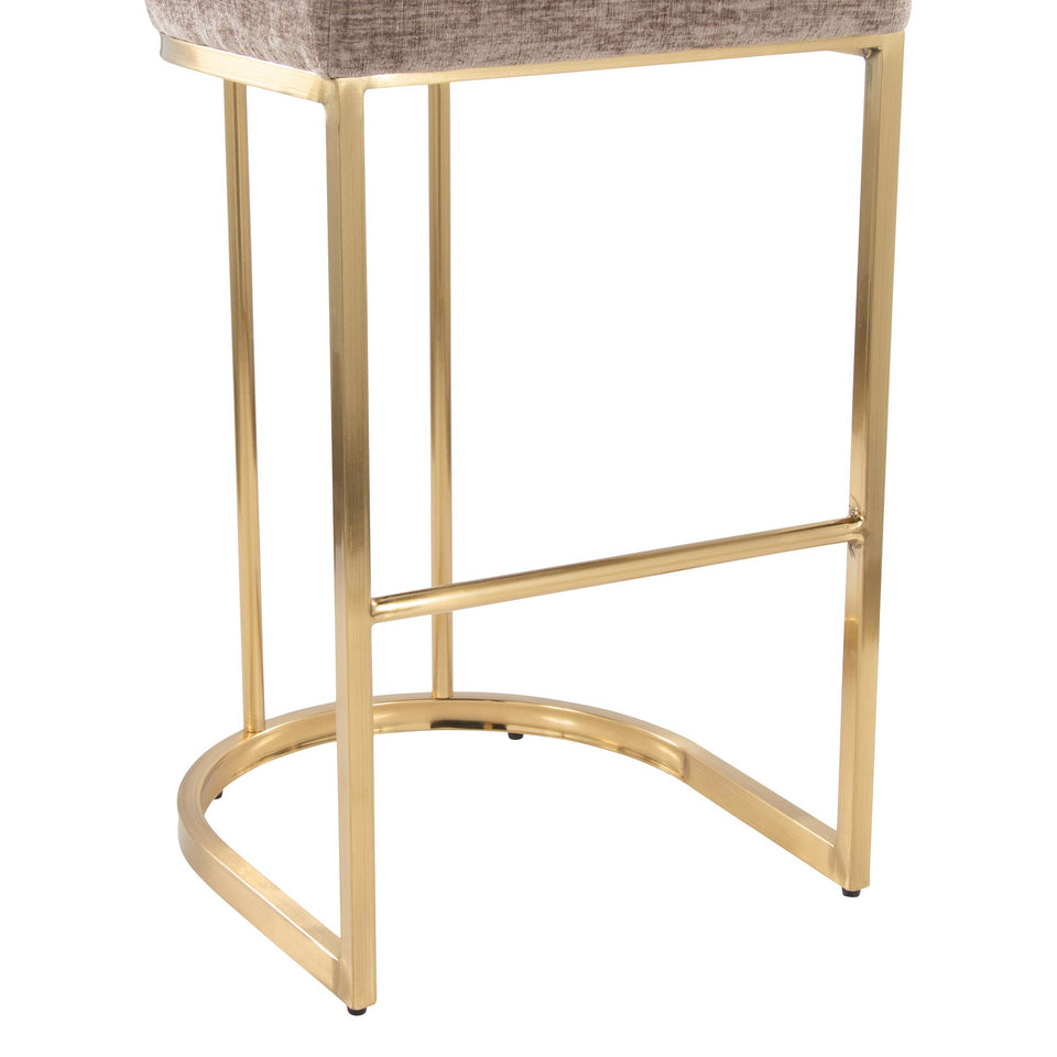 Mid-back Demi 30" Fixed-Height Barstool - Set of 2
