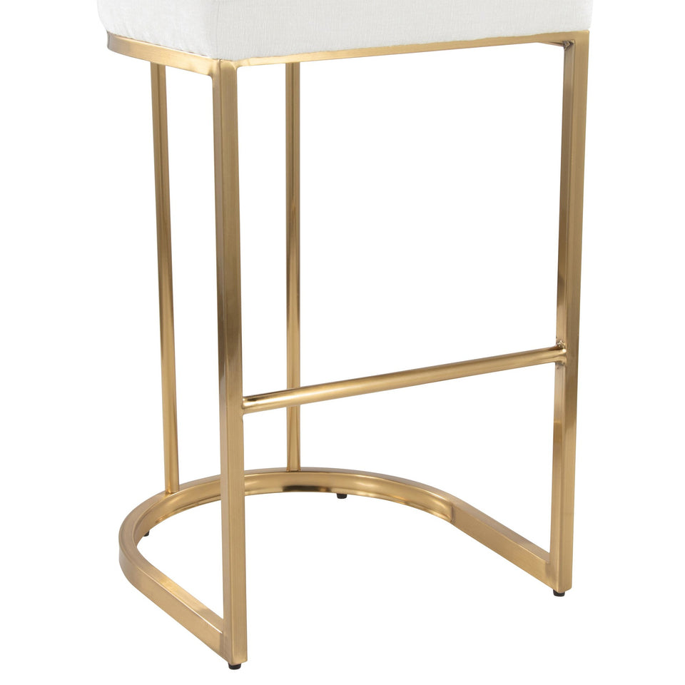Mid-back Demi 30" Fixed-Height Barstool - Set of 2