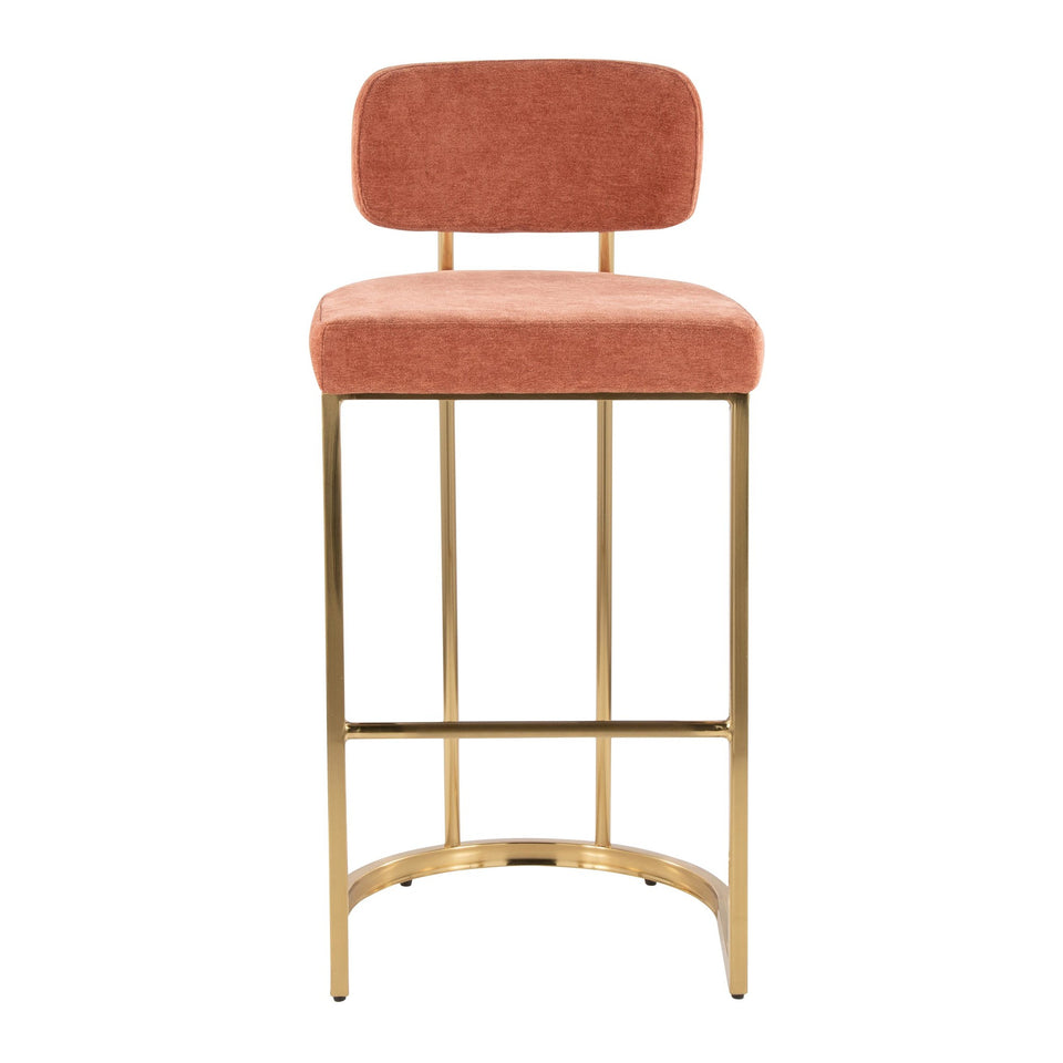 Mid-back Demi 30" Fixed-Height Barstool - Set of 2