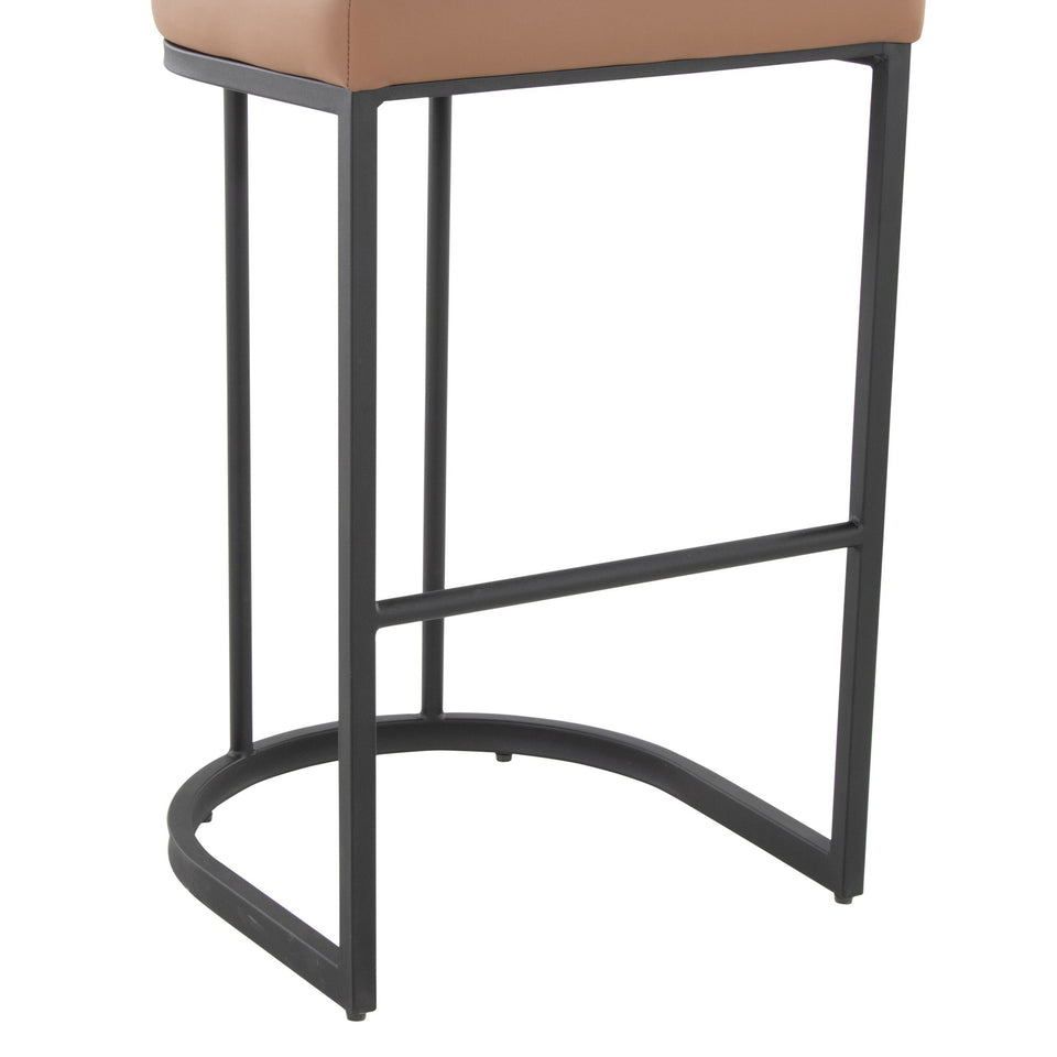 Mid-back Demi 30" Fixed-Height Barstool - Set of 2