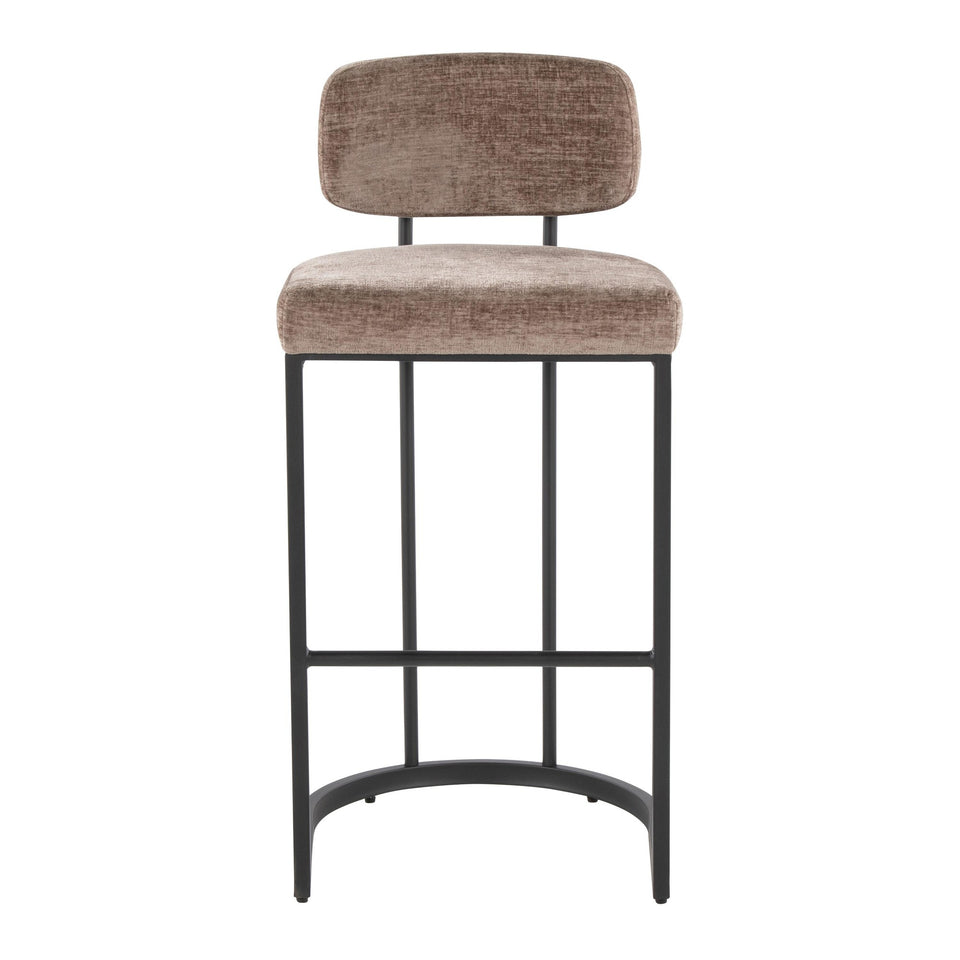 Mid-back Demi 30" Fixed-Height Barstool - Set of 2