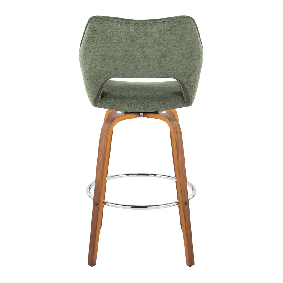 Mustang 30" Fixed-Height Xl Barstool - Set of 2
