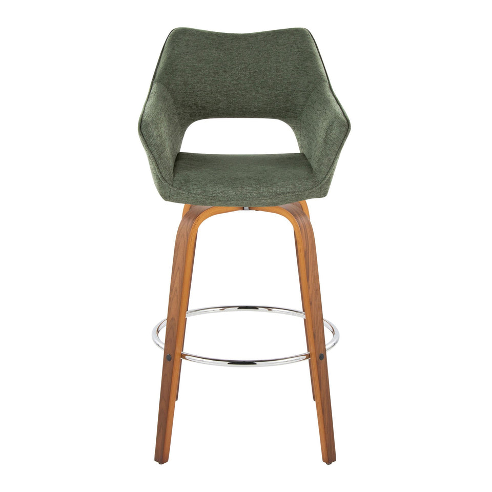 Mustang 30" Fixed-Height Xl Barstool - Set of 2