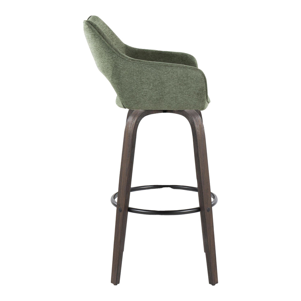 Mustang 30" Fixed-Height Barstool - Set of 2